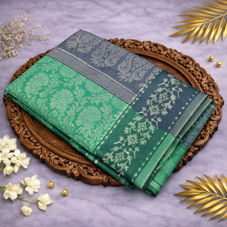 CHANDERI COTTON SAREES With BLOUSE